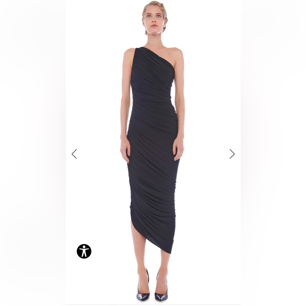 Norma Kamali black gown. Size XS.